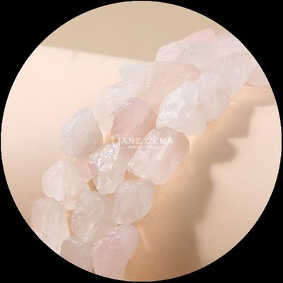 Różokwarc Ametyst Perły Gem Naturalny Kryształ Surowy Kamień Słupie Perły Struny Do Braceletów