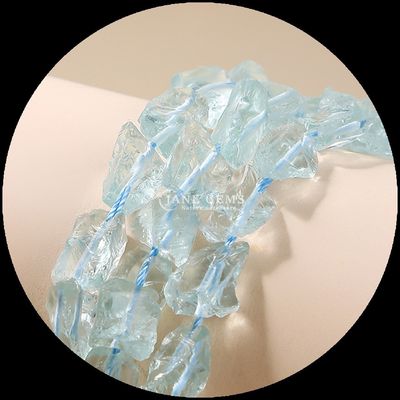 Fluoryt Amazonit Gem Bead Natural Crystal Raw Raw Stone Loose Bead Strands For Bracelets