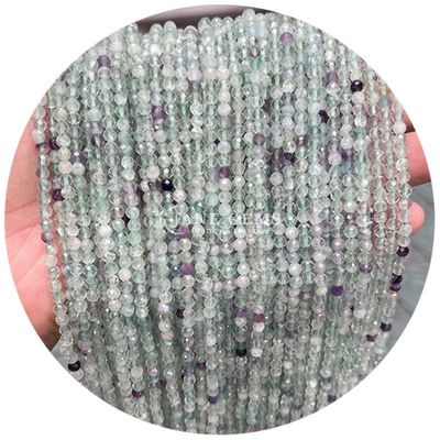 Naturalny kamienie szlachetne Faceted Energy Kryształowy okrągły kształt Luźne koraliki do robienia biżuterii DIY