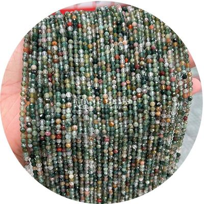 Facetne kamienie naturalne wiersze luźne kryształy półdrogocenne do robienia biżuterii bransoletki naszyjnik