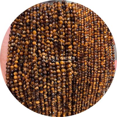 Facetne kamienie naturalne wiersze luźne kryształy półdrogocenne do robienia biżuterii bransoletki naszyjnik