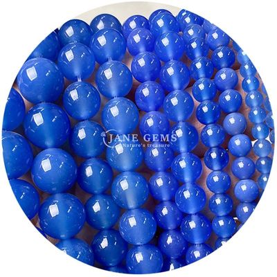Luźne naturalne kamienne koraliki Strand Genuine Real Stone Agate Crystal Beads For DIY Jewelry Making