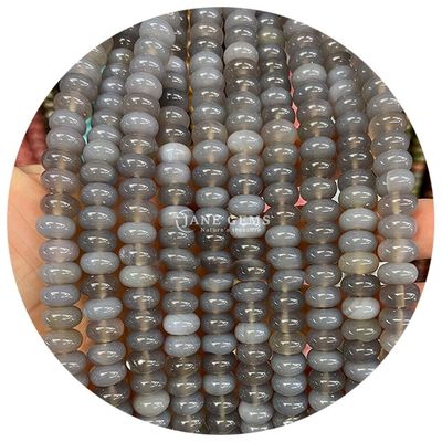 Prawdziwy naturalny polerowany gładki kamienie szlachetne kręgłe koraliki Strand DIY akcesoria dla biżuterii prezent