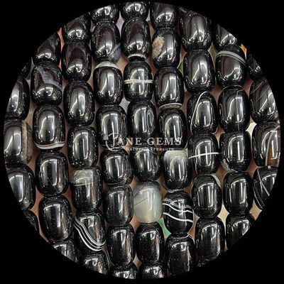 Gems Bead Howlite Opalite Natural Crystal Gemstone Barrel Shape Loose Bead Strands do produkcji biżuterii