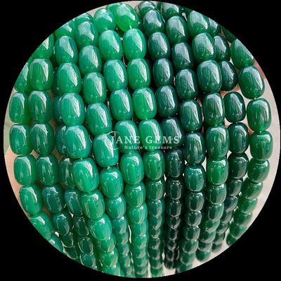 Gems Bead Dalmatyński Jasper Natural Crystal Gemstone Barrel Shape Loose Bead Strands for Jewelry Making