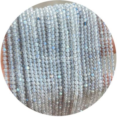Semi-drogocenny kamień Citrine Tourmaline Healing Loose Round Bead Strands do robienia prezentów urodzinowych