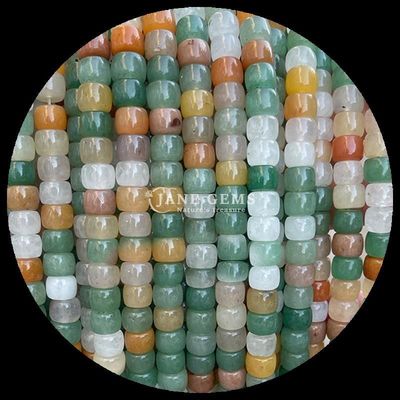 Gems Bead Green Aventurine Violet Stone Natural Crystal Gemstone Apple Shape Loose Bead Strands do produkcji biżuterii
