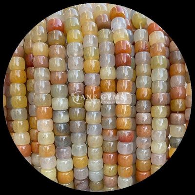 Gems Bead Green Aventurine Violet Stone Natural Crystal Gemstone Apple Shape Loose Bead Strands do produkcji biżuterii