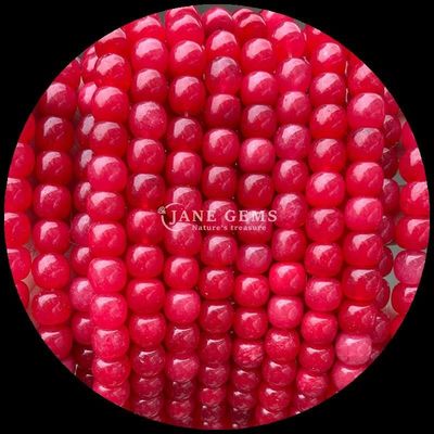 Gems Bead Rose Quartz Ice Green Jade Natural Crystal Gemstone Apple Shape Loose Bead Strands do produkcji biżuterii
