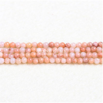 Kryształowy okrągły kształt Luźne koraliki Strand Clear Quartz Unakite For DIY Crafts Making