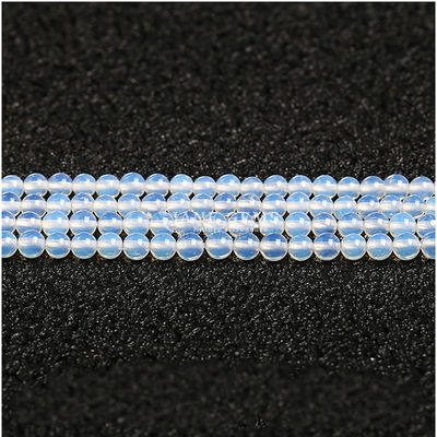 Kryształowy okrągły kształt Luźne koraliki Strand Clear Quartz Unakite For DIY Crafts Making