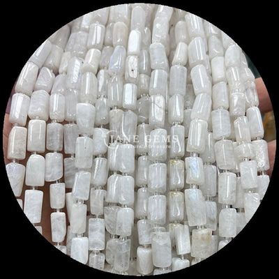 Gems Bead Natural Crystal Apatite Rhodonite Gemstone Faceted Cylinder Shape Loose Bead Strands do produkcji biżuterii