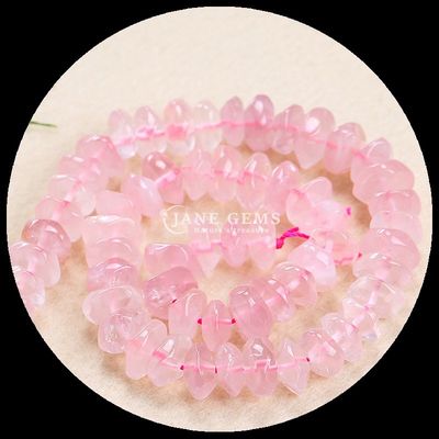 Gems Bead Natural Crystal Citrine Rose Quartz Gemstone Irregular Tumbled Shape Loose Bead Strands for Jewelry Making