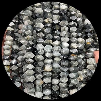 Gems Bead Natural Crystal Amazonite Eagle Eye Gemstone Irregular Tumbled Shape Loose Bead Strands do produkcji biżuterii