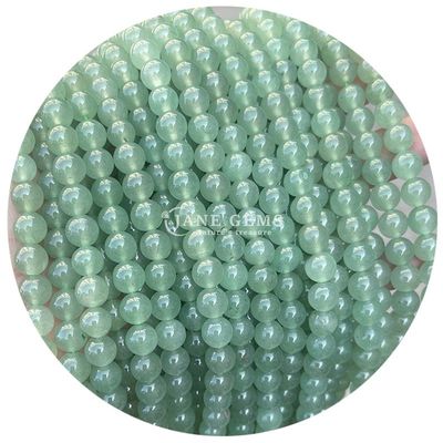 Naturalny kamienie szlachetne koraliki Strand Round Crystal Stone Luźne koraliki Do biżuterii Bracelet Making