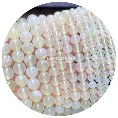 Naturalny kamienie szlachetne koraliki Strand Round Crystal Stone Luźne koraliki Do biżuterii Bracelet Making