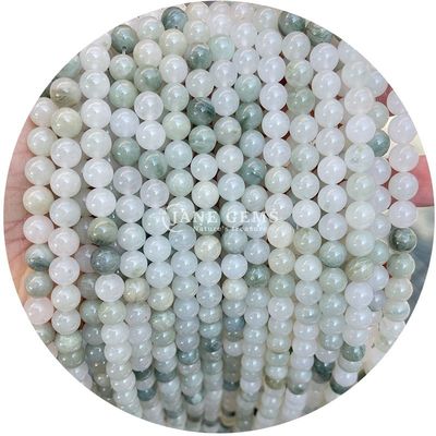 Naturalny kamienie szlachetne koraliki Strand Round Crystal Stone Luźne koraliki Do biżuterii Bracelet Making