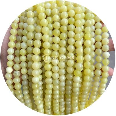 Naturalny szczelny kamień koraliki Strand Gemstone Pink Aventurine Round Gładki Do robienia biżuterii DIY