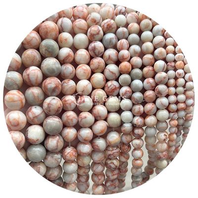 Naturalne czarne paski Rhodochrosite kamienie szlachetne Perły do biżuterii Robienie bransoletek DIY