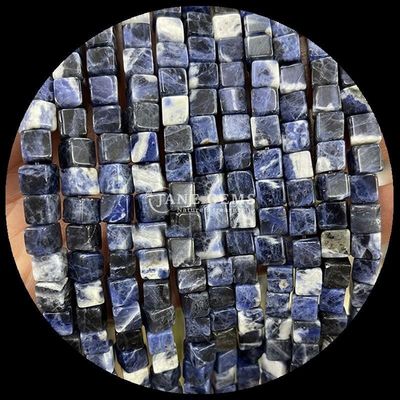 DIY biżuteria i kryształy naturalny Labradorite Blue Dot Luźne struny korali w różnych rozmiarach