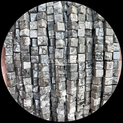 DIY biżuteria i kryształy naturalny Labradorite Blue Dot Luźne struny korali w różnych rozmiarach