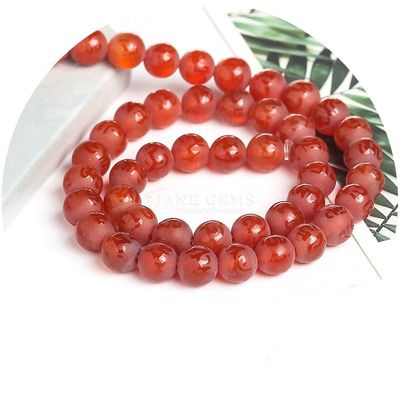 Matt Agate Six-Word Mantra Luźne koraliki Diy biżuteria Akcesoria Buddyjskie koraliki Bracelet Beads Engraved Agate