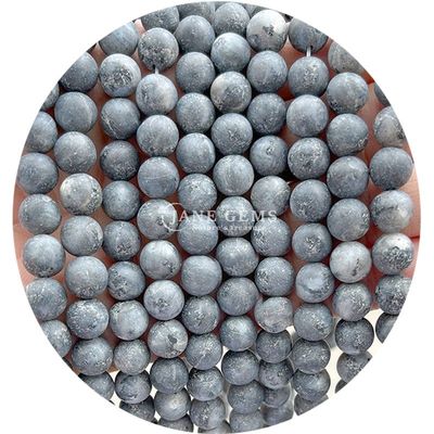 Zmrażone Healing Matte Round Beads Produkty półfabrykowane Do DIY Gift Ręcznie wykonane biżuteria