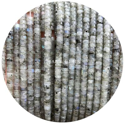 Naturalne kryształowe koraliki w kształcie prawego kąta Labradorite Luźne koraliki do tworzenia biżuterii