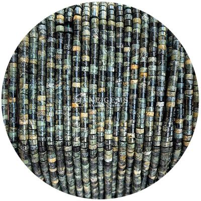 Kiwi Jasper Unakite Loose Beads wykonane z naturalnego kryształowego kamienia szlachetnego do robienia biżuterii