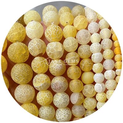 Różne wygody Agate Luźne koraliki Kryształowy Kamień do wykonania ręcznie kryształowej bransoletki