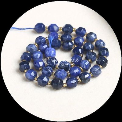 Naturalny kamienie szlachetne polerowane koraliki Faceted luźne Rhombus koraliki do robienia biżuterii