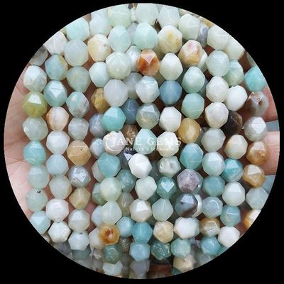 Facetny kamienie szlachetne naturalny diament kształt rodonitu amazonitu luźne wierzchołki