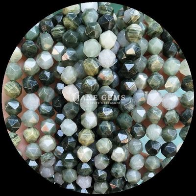 Facety wielobarwne Howlite Mapy Kamień Luźny Strand kamienie szlachetne Perły do biżuterii DIY