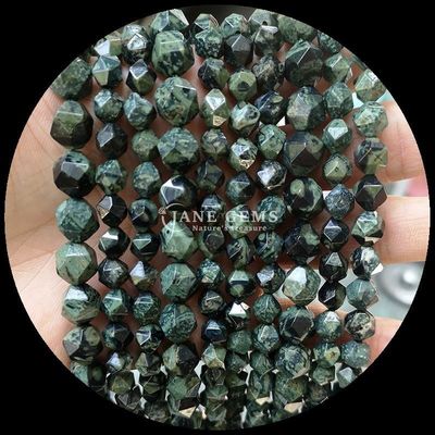 Facety wielobarwne Howlite Mapy Kamień Luźny Strand kamienie szlachetne Perły do biżuterii DIY