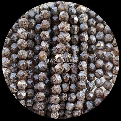 Naturalny kamienie szlachetne koraliki Faceted kształt Róża Kwart Turmalina Luźne nici do robienia biżuterii