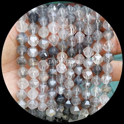 Facetne naturalne kamienie szlachetne wiązki w żywych wielobarwnych arbuz kwarc akwamarin luźne nici wiązki do biżuterii DIY
