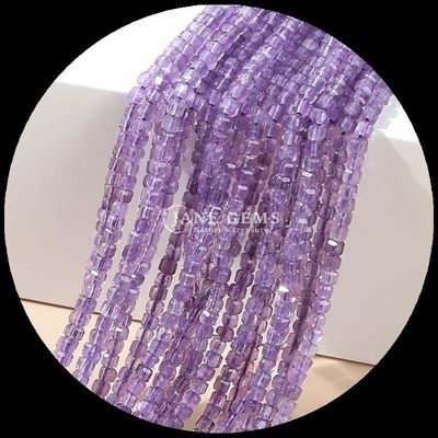 Polerowany wielobarwny lapis lazuli Amazonite Cube Cut Gemstone Beads do robienia biżuterii DIY