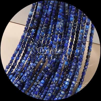 Polerowany wielobarwny lapis lazuli Amazonite Cube Cut Gemstone Beads do robienia biżuterii DIY