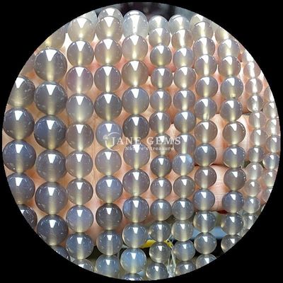 Okrągłe 8mm Polerowane naturalne kamienie szlachetne koraliki Pręty do biżuterii Robienie bransoletek DIY Naszyjniki w wielu kolorach