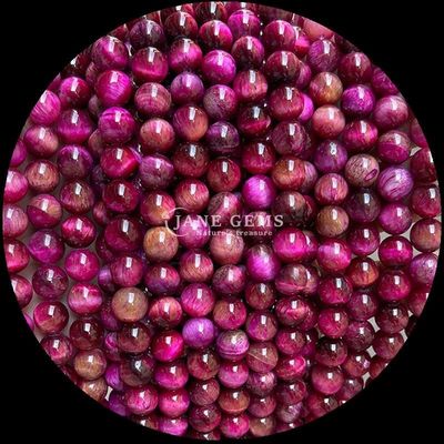 DIY biżuteria robienie kamieni szlachetnych koralik 8mm okrągły kształt tygrysie oko luźne struny koraliki