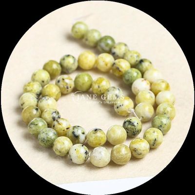 Wielobarwny okrągły kamienie szlachetne Różne rodzaje Howlite Afrykańskie perły turkusowe do biżuterii DIY