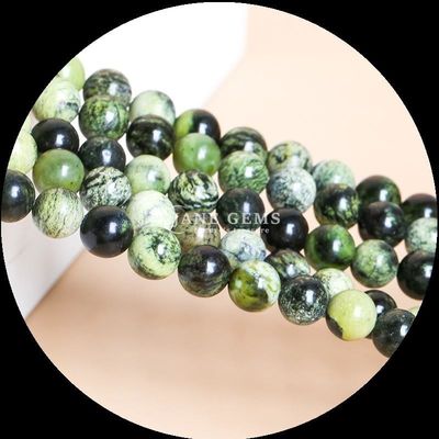 Wielobarwny okrągły kamienie szlachetne Różne rodzaje Howlite Afrykańskie perły turkusowe do biżuterii DIY
