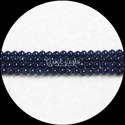 Wytwarzanie biżuterii DIY z naturalnymi klejnotami koralik 4mm Rozmiar Piękne kryształowe kwarc różowy Sodalite Luźne struny koralików