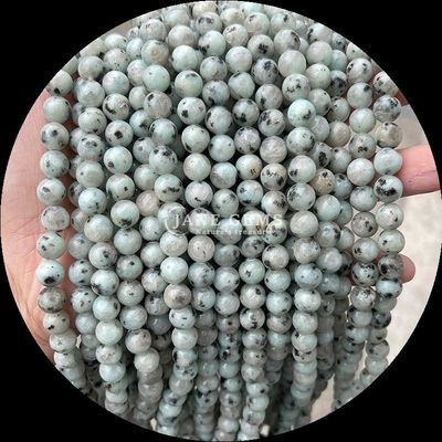 Naturalny okrągły kamienie szlachetne koraliki Kiwi Jasper Lapis Lazuli i więcej doskonały dodatek do kolekcji biżuterii