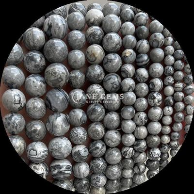 Gems Bead Round Shape 8mm Naturalny dla B2B Gemsone Distributors Różne Kryształowe Kamienie Leczące Zebra Jasper Amazonit i więcej dla DIY