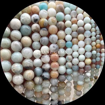 Gems Bead Round Shape 8mm Naturalny dla B2B Gemsone Distributors Różne Kryształowe Kamienie Leczące Zebra Jasper Amazonit i więcej dla DIY