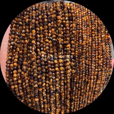8 mm Wielobarwne koraliki z kamienia szlachetnego Jasper Czerwony Jasper Tiger's Eye Mini Faceted Crystal Healing Loose Bead Strands do projektowania i produkcji biżuterii