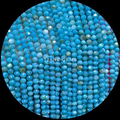 DIY biżuteria robienie kamienia szlachetnego Różne rodzaje Apatyt malachyt Mini Faceted Luźne struny korali Uzdrawianie kamieni kryształowych