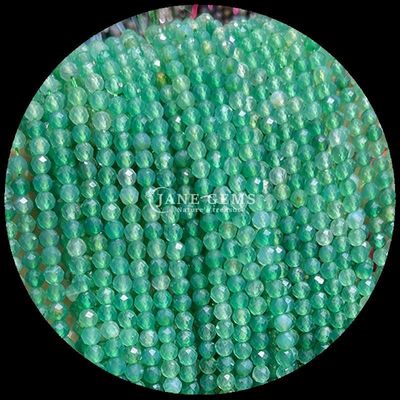 Okrągłe klejnoty koralik ostateczny wybór do robienia biżuterii DIY i indywidualnych akcesoriów Różne rodzaje Ruby Zoisite Truskawka Kwartosz Mini Faceted Loose Bead Strands Kryształowe Kamienie uzdrawiające