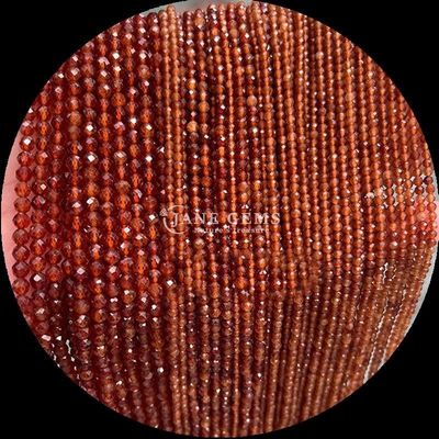 Okrągłe klejnoty koralik ostateczny wybór do robienia biżuterii DIY i indywidualnych akcesoriów Różne rodzaje Ruby Zoisite Truskawka Kwartosz Mini Faceted Loose Bead Strands Kryształowe Kamienie uzdrawiające